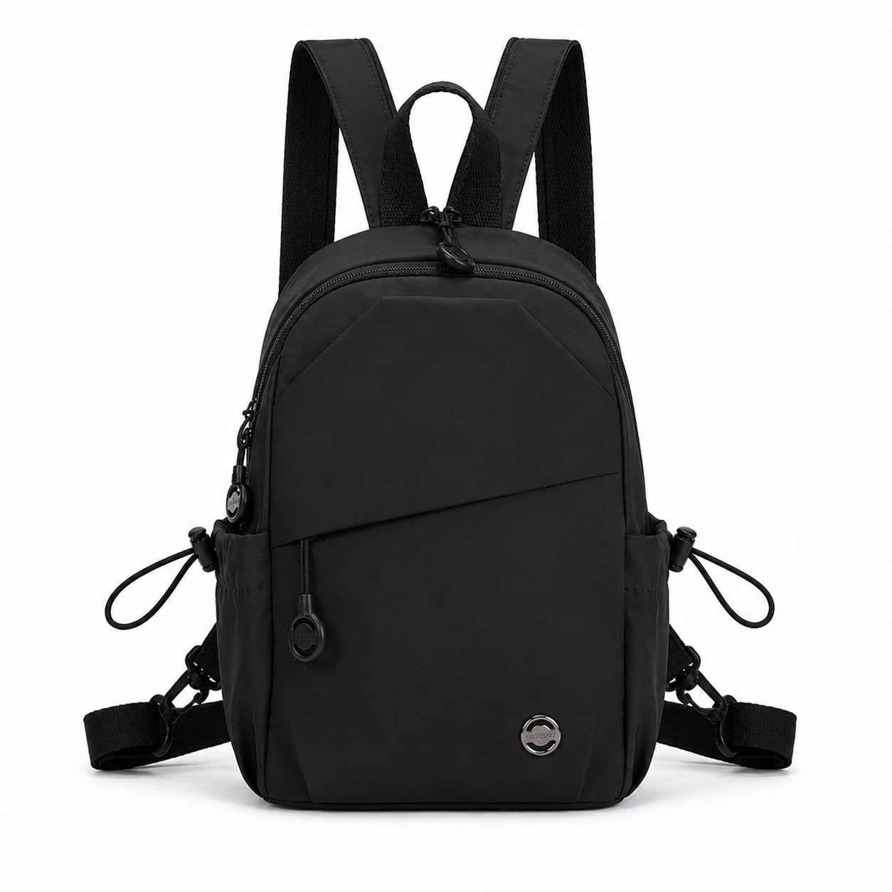 Women's Mini Backpack Purse – Small Convertible Backpack with Detachable Strap, Water-Resistant Nylon, Multiple Pockets, Lightweight Crossbody Bag for College, Office & Travel | Rakhi Gift For Sister-image-34