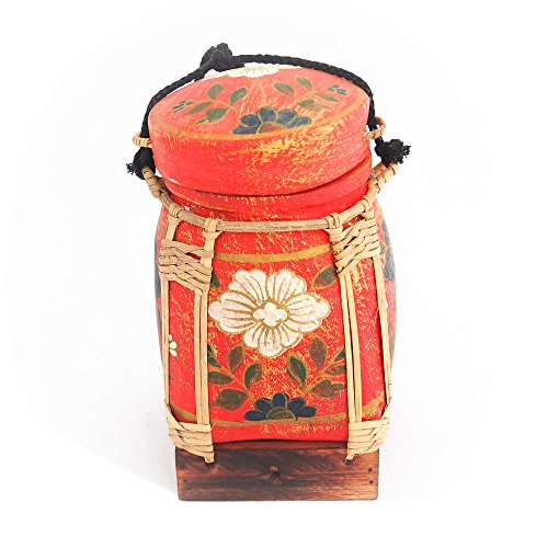 Siam Sawadee Unique Crafted Bamboo Box Decorative Accessory
