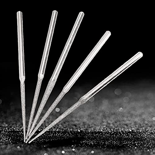 Schleifstäbe mit 3 mm Schaft, Bohrnadel, Gravur, Schnitzen, Polieren, Glas, Steinbohrer, Schaft, Schleifstangen, Polierbohrer, Aufsatz, 5 Stück
