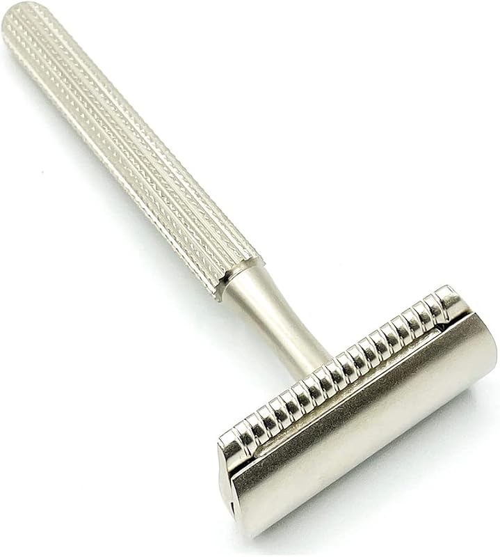 Aparelho de barbear de segurança Parker 78R-SC Satin Chrome