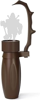 WH01 Painting Handle for Wargame Miniautres with Model Bases (Brown)