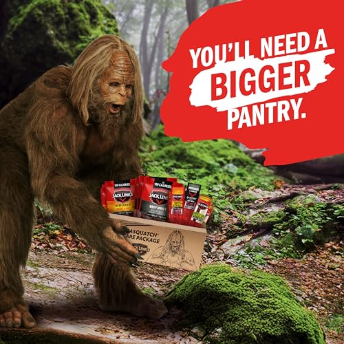 Jack Link's Spicy Beef Jerky Gift Basket Variety Pack - Includes Jerky, Meat & Cheese Combos, and Beef Steaks, Great Gift for Men, Perfect Hunting Trip Snacks, 15-Piece Assorted Spicy Meat Snack Pack