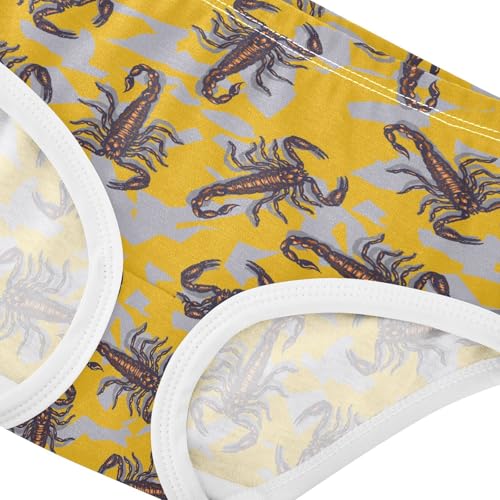 Girls' Underwear Scorpions Cotton Stretch Comfort Toddler Panties4