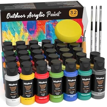 best paint for outdoor rocks