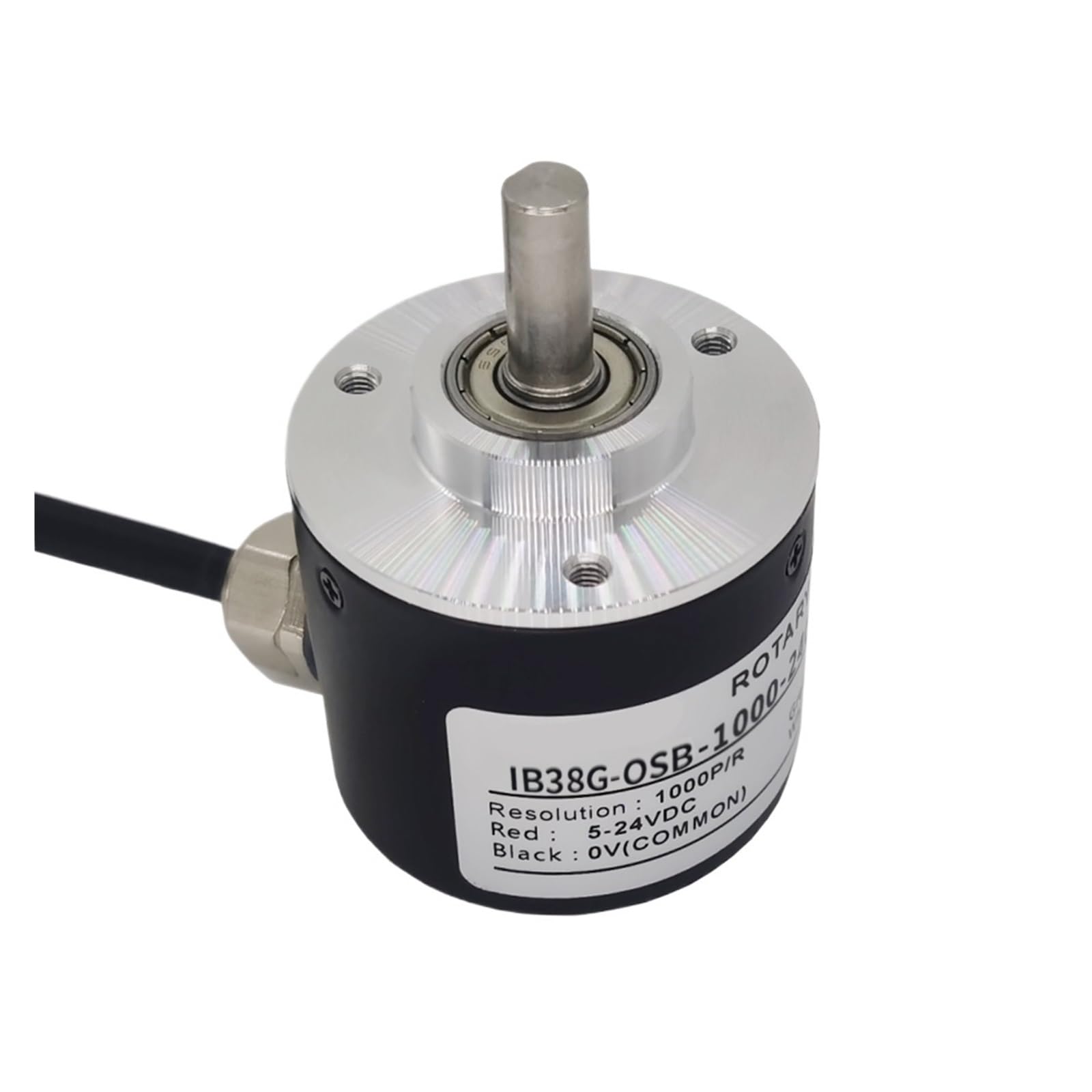 38 mm Magnetoelektrizitäts-Drehgeber, 8 mm Vollschaft, Universal-Inkrementalgeber, 1000PPR, 1024PPR, 2048PPR, 4096PPR