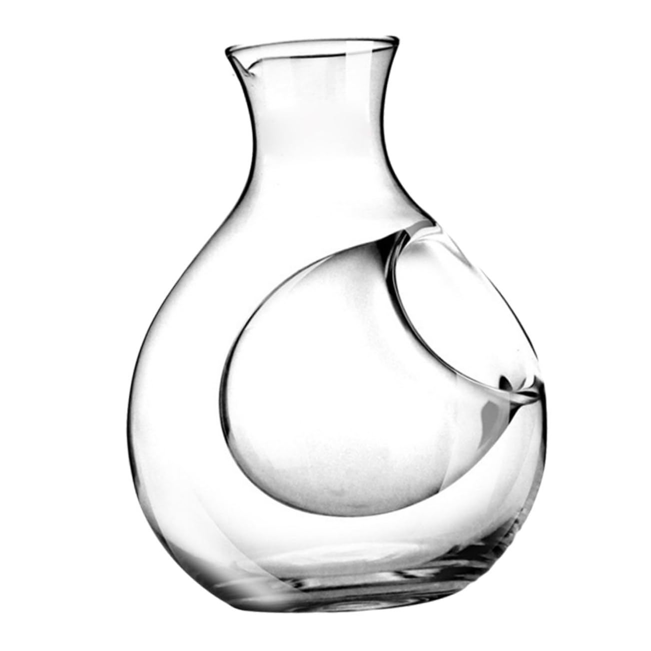 Alipis 250ml Glass Drink Dispenser Wine Decanter Thick Base for Bar Restaurant