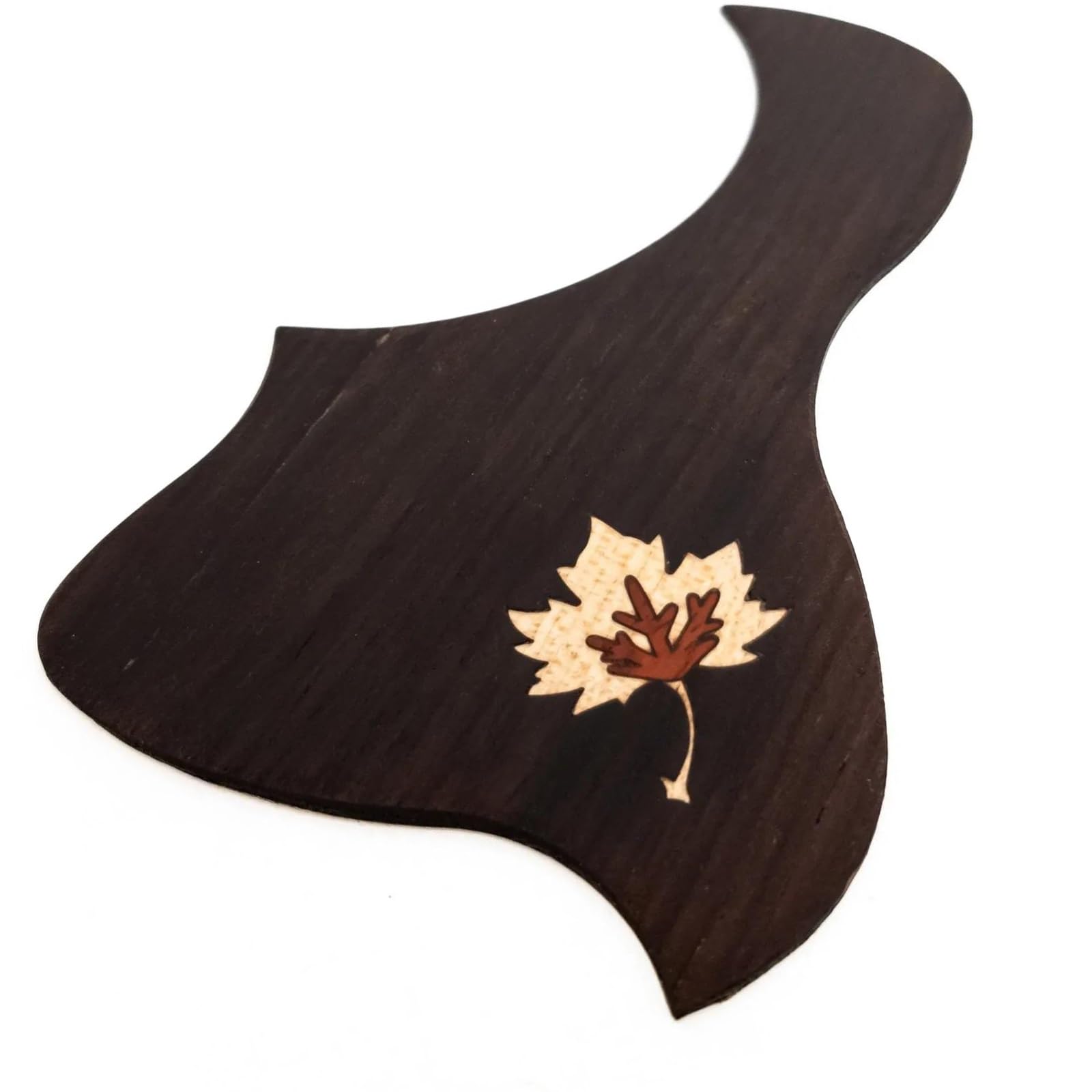 Pickguard do gitary akustycznej dla początkujących Ręcznie inkrustowana płytka ochronna z palisandru do gitary akustycznej o bogatym usłojeniu