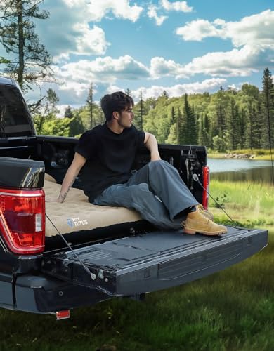 Joytutus H1202-00703-GY Truck Bed Air Mattress For 5.5-5.8Ft Full Size Short Truck Beds Inflatable Air Mattress For Outdoor Camping, Truck Tent Accessories thumb #4