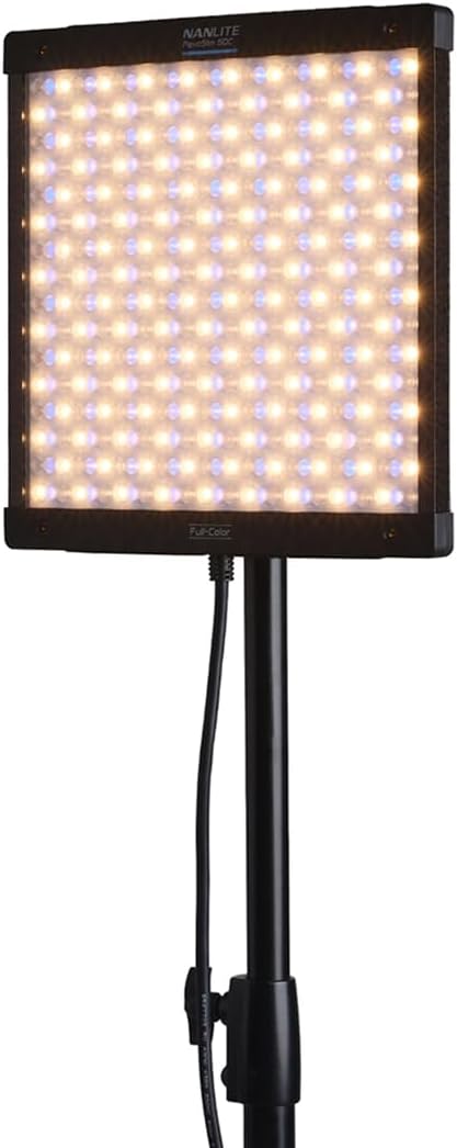 NanLite PavoSlim 60C 1x1 60W RGBWW LED Panel Light with CRMX