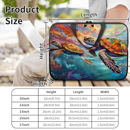 Funda Slim para Laptop 11-12 pulgadas con asa y cierre miniatura 4