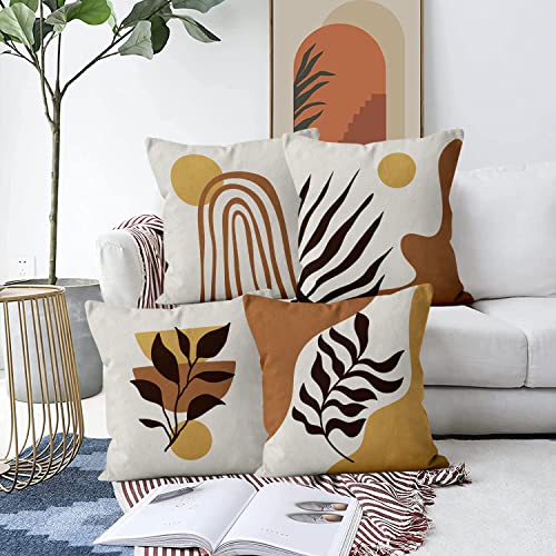 Housse de coussin boho 50x50 pour sublimer votre salon moderne