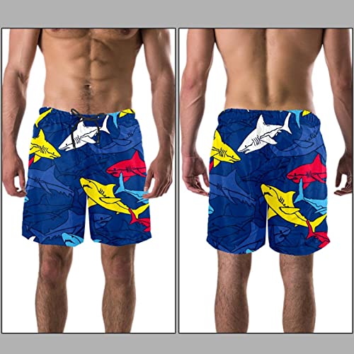 Maillots de bain pour hommes HadHfun short de plage léger