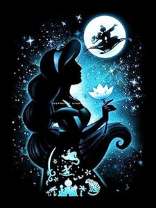 Youtheart Diamantmalerei Jasmine Aladdin 5D Set