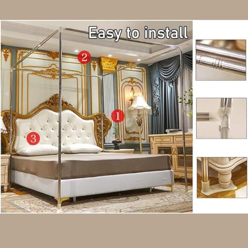 Moskitonetz-Überdachung aus Polyester for das Bett