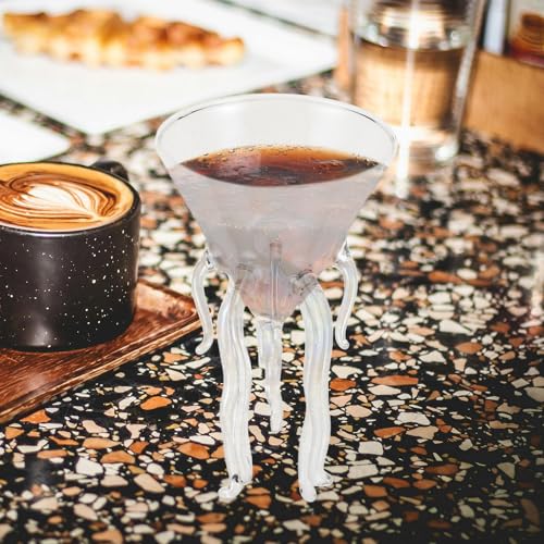 Copa de cristal para cócteles de 120ml elegante para oficinas 6