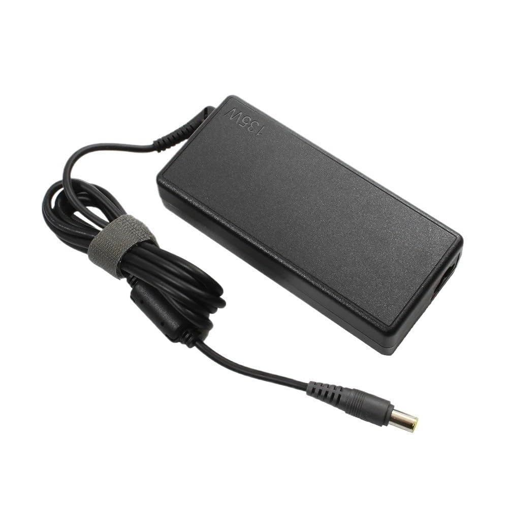 for Lenovo ThinkPad T430s T510 T520 W510 W520 W530 2P 45N005 Laptop AC Adapter Power Charger 20V 6.75A 135W 7.9x5.5mm 2-P(Power Adapter Only)