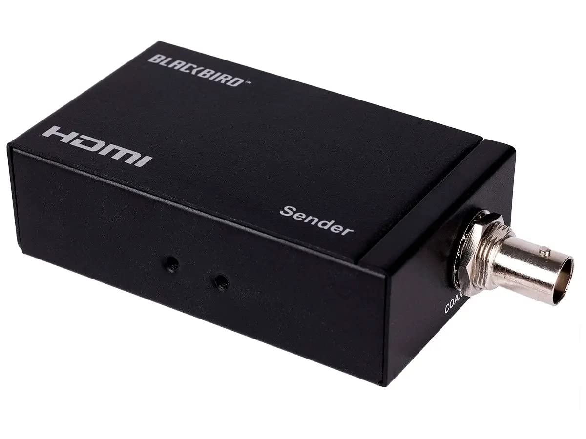 Monoprice Blackbird HDMI Extender su cavo coassiale fino a 100 metri (1080p@60Hz, larghezza di banda video 6,75Gbps, HDCP 1.1, per DVR e DVD