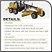Diecast Masters 1:50 Scale Caterpillar 14M3 Motor Grader | High Line Series Cat Trucks & Construction Equipment Model 85545