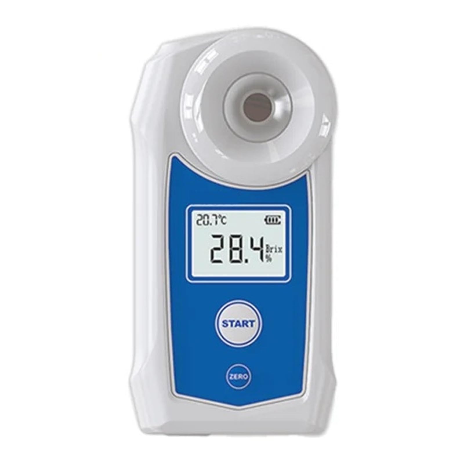 Refractómetros digitales Brixmeter, IP67 Jugo de frutas Bebidas Probador de azúcar, Instrumento de medición del contenido de azúcar Respuesta Rápida