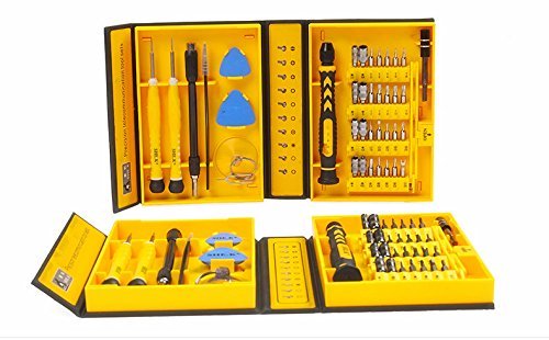 Preisvergleich Produktbild CymuRos Schraubendreher Set mit 54 Bits Magnetische Schraubendrehersatz Werkzeugset, für Handy, Tablet, PC, Macbook, Uhr etc.(38 in 1)