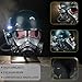 HeroCrafts Ranger Helmet NCR Armor Helmet Cosplay Deluxe Full Head Resin Mask Mask for Halloween Costume Collectible Prop (Advanced Version)