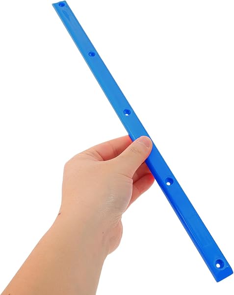 Protezioni per Skateboard 2 Pezzi in Plastica Blu Binari Protettivi per Costole Longboard Accessori per Skateboard per Uso Domestico e Protezione Ponte - 4