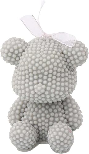 Vista 20 de Grainrain Molde de vela de silicona 3D perros jabón hacer molde hecho a mano cera resina epoxi molde (SXY096)