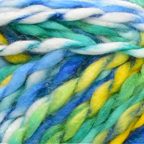 Image of Knitting Yarn Thick Chunky Wool, Sumo New Green 200 GMS Best Used with Knitting Needles-VH Art-ABBG
