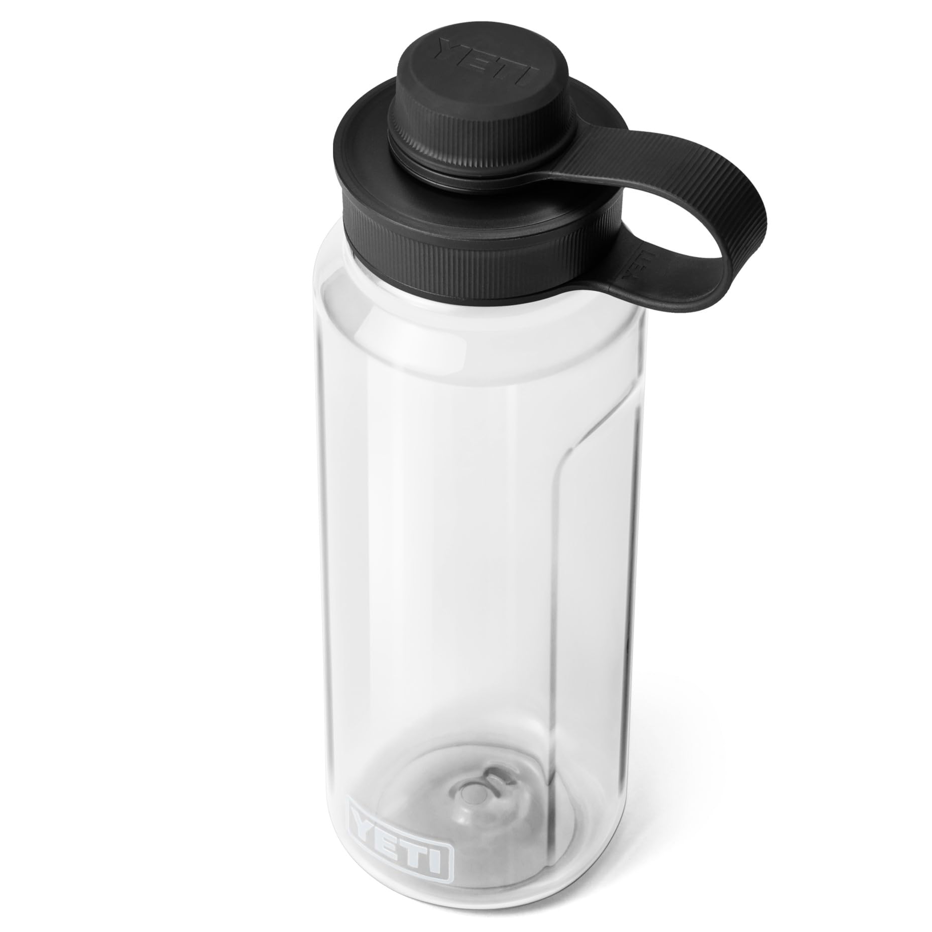 Yonder Water Bottle with Leakproof Tether Cap, Lightweight and BPA-Free, Clear, 34 oz (1 L)