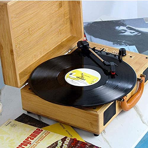 Tourne-Disque, Platine Vinyle de Style Vintage à 3 Vitesses, Tourne-Disque Bluetooth avec Haut-parleurs stéréo intégrés… - Les Beatles, Paul McCartney, John Lennon, RIngo Starr, George Harrison Tourne-Disque, Platine Vinyle de Style Vintage à 3 Vitesses, Tourne-Disque Bluetooth avec Haut-parleurs stéréo intégrés… – Image 5