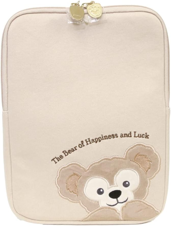 gaia80 ダッフィー タブレットケース（ベージュ） 【パーク限定】ダッフィー＆フレンズ ウインターアイテム 2022 グッズ お