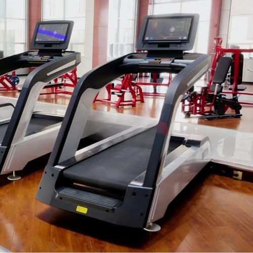 Image of Commercial Electric Gym Equipment Training Electric Motorized Running Machine Treadmill for Home Gym, Office, Apartment and Small Space use