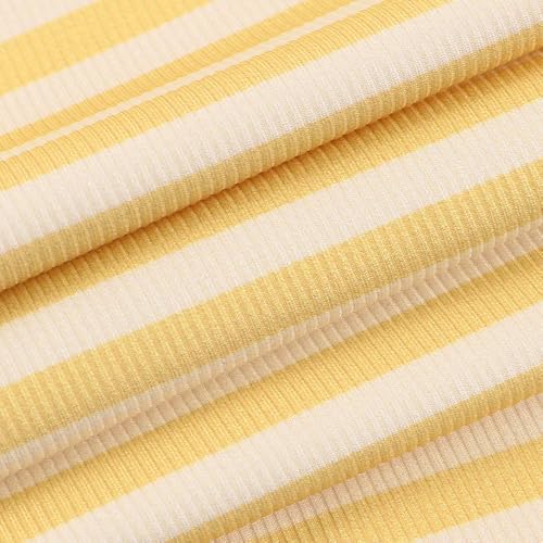 Chulianyouhuo Women's Ribbed Tank Tops Knit Scoop Neck Sleeveless Fitted Casual Tops Summer Slim Basic Tee Shirts — view 4