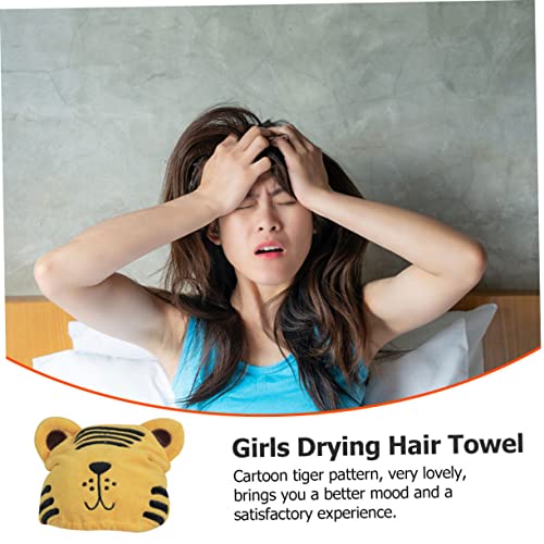 Beatifufu Chapéu De Cabelo Seco Animal Feminino Hijab Para Meninas Maquiagem Tiaras De Cabelo Toalha