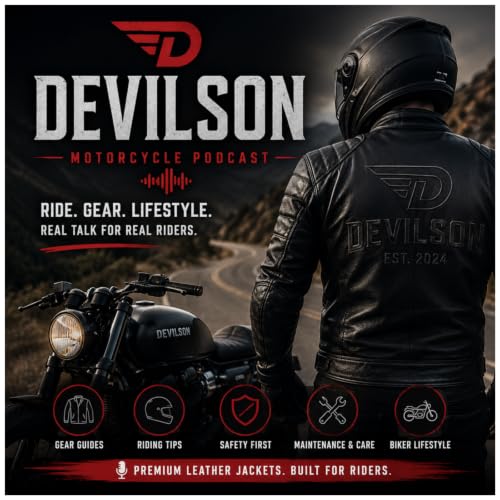 Devilson Motorcycle Podcast | Leather Jackets Tips
