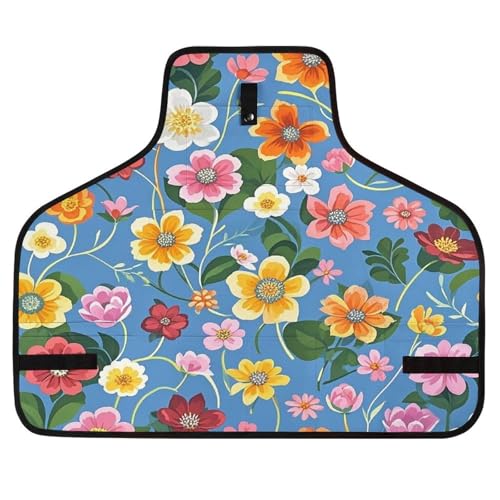 Delantal Floral con Ajuste Rápido y Bolsillos miniatura 1