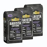  Jacobs Barista Editions Granos de café expreso, Café, Toda Granos, Café Tostado, Granos de café, 3 x 1000 g