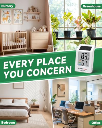 Bluetooth Thermometer Hygrometer 1 Pack, Indoor Room Humidity Meter - image 9