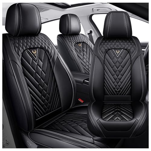 Image of 4Runner Seat Covers Custom Fit for Toyota 4Runner 2000-2026, Waterproof Nappa Leather Car Seat Cover, Comfortable and Anti-Slip Front Seat Covers(2 Seats /Black)