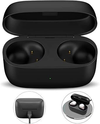 Charging Case for Jabra Elite 85t, Replacement Charger Case 700mAh Battery for Jabra Elite 85t Black