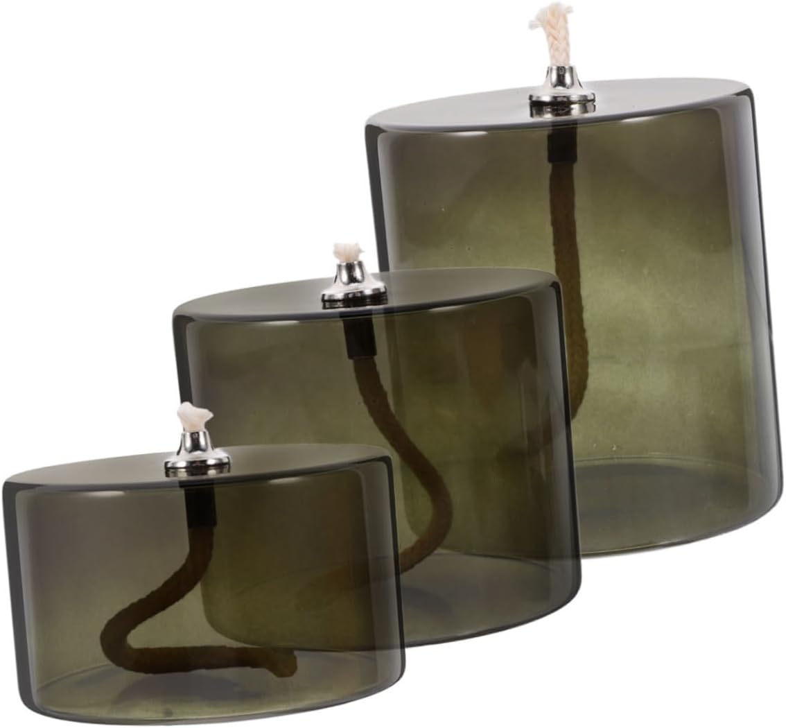 3pcs Vintage Glass Kerosene Lamp Creative Decorative Home Oil Lamp Oil for Party Rustic Desktop Decor Home Decorative