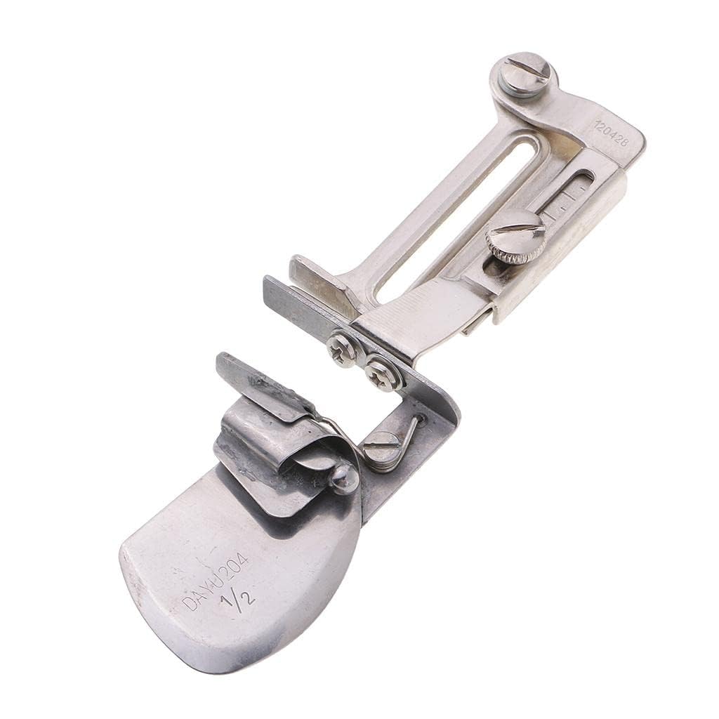 Sewing Machine Double Fold Clean Finish 1/2 Hem Folder (13mm) for Single Needle Lockstitch Machine Output-image-29