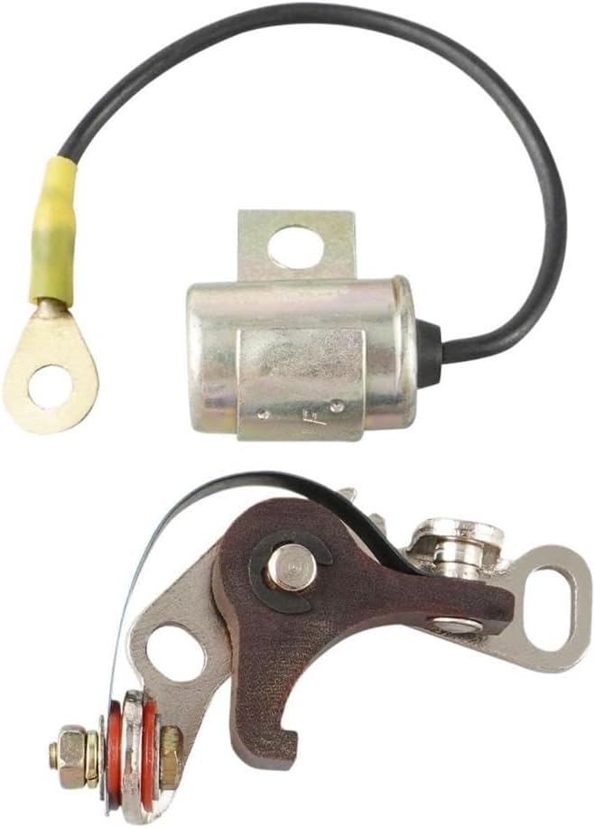 DENGKESHANG [Replace Part] Ignition Tune Up Kit Points & Condenser for Honda CM91 CM 91 1966-1969 CT90 for Trail 1974-1979 1971 1972 ATC90 ATC 90 1975-1978
