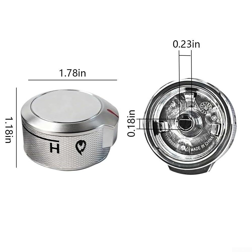 Perilla de Control Horno W11030413 Eje D Repuesto(5pcs)