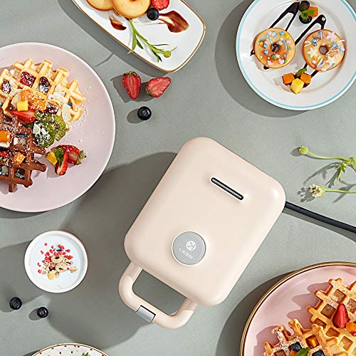 Liven 3-In-1 Breakfast Maker Non-Stick Coating Waffle Maker Electric Waffle Maker Machine Mini Paninis Press Grill #TOP6