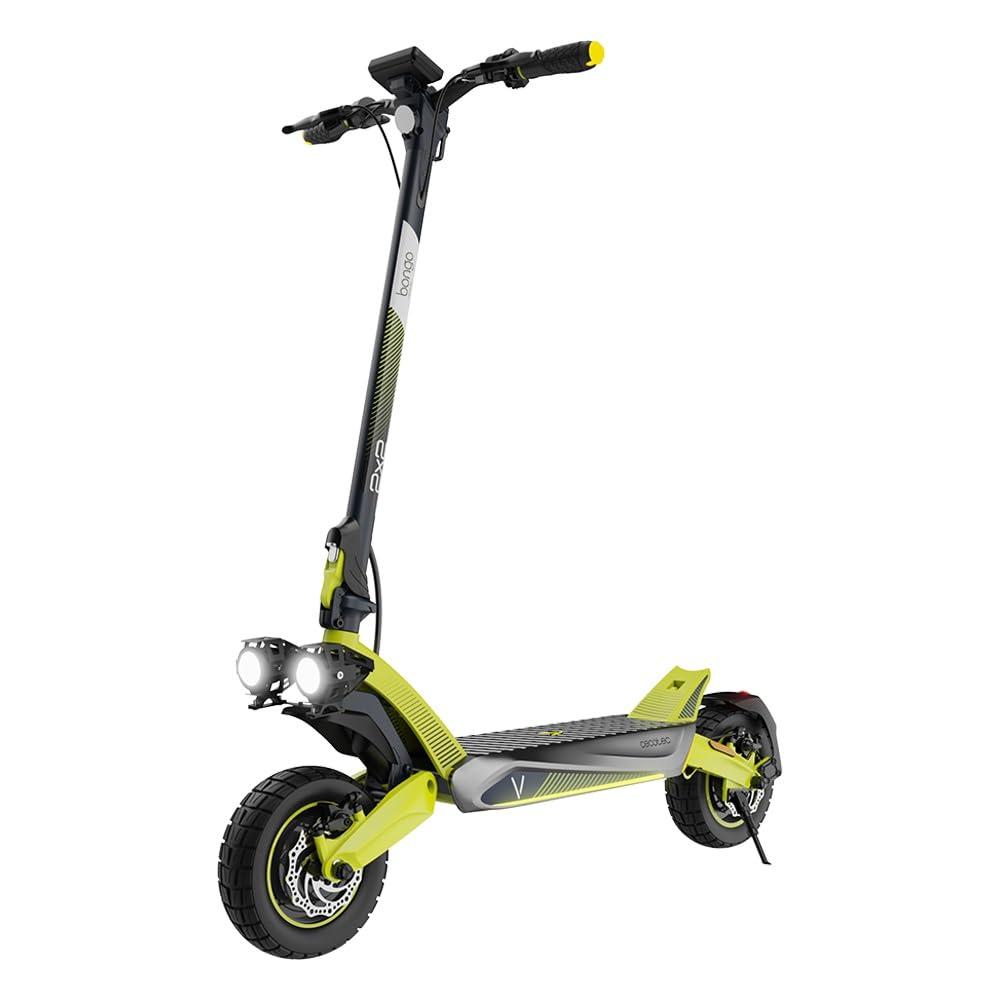 Cecotec Trottinette Électrique Bongo V55 2x2 Connected. 1800 W, Double Moteur 900 W, Autonomie Jusqu'à 70 km, Double Suspension avancée, Roues 10", freinage à disques, pentes jusqu'à 25%