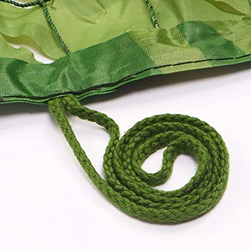 Malla de camuflaje verde calada toldo resistente para decoración de piscina 3