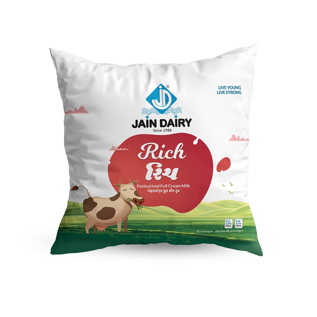 Jain Dairy Milk Jain Rich 6 500ml Pack Amazon.in Grocery & Gourmet