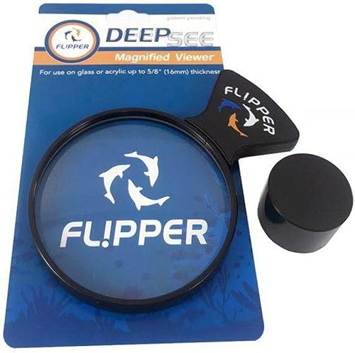 Miniatura 4 de Flipper DeepSee - Visor magnético para acuarios de 4 pulgadas, lente de aumento de grado óptico para tanques de vidrio y acrílico de hasta 58