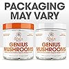 Genius-Mushroom--Lions-Mane-Cordyceps-and-Reishi--Immune-System-Booster-Nootropic-Brain-Supplement--Wellness-Formula-for-Natural-Energy-Stress-Relief-Memory-Liver-Support-90-Veggie-Pills Genius Mushroom - Lions Mane, Cordyceps and Reishi - Immune System Booster & Nootropic Brain Supplement - for Natural Energy, Memory & Liver Support, 90 Veggie Pills